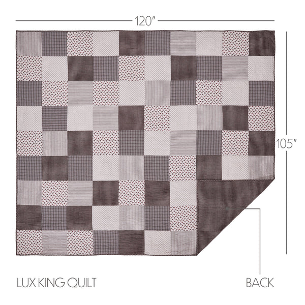 Florette Luxury King Quilt 120Wx105L 4pc Bundle (Quilt, Bed Skirt, Euro Shams)