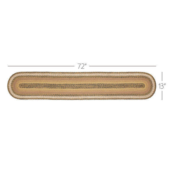 Kettle Grove Jute Runner 13x72 (2 PC BOGO Bundle)