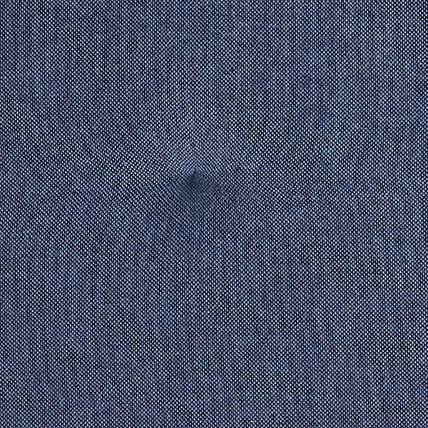 Vintage Indigo Blue Chambray Cotton Chair Pad - 15.5x17 Cushioned Seat Cushion - VHC Brands