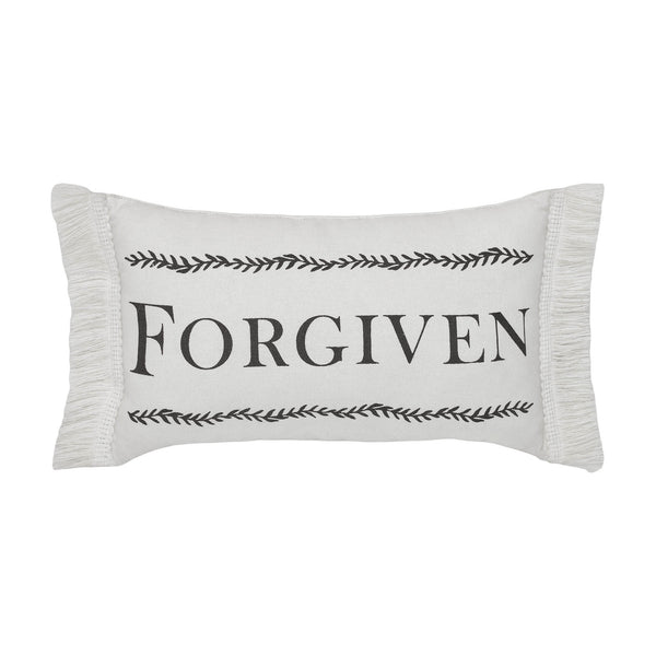 Risen Saved Forgiven Inspirational Pillows 7x13 (3PC Bundle)