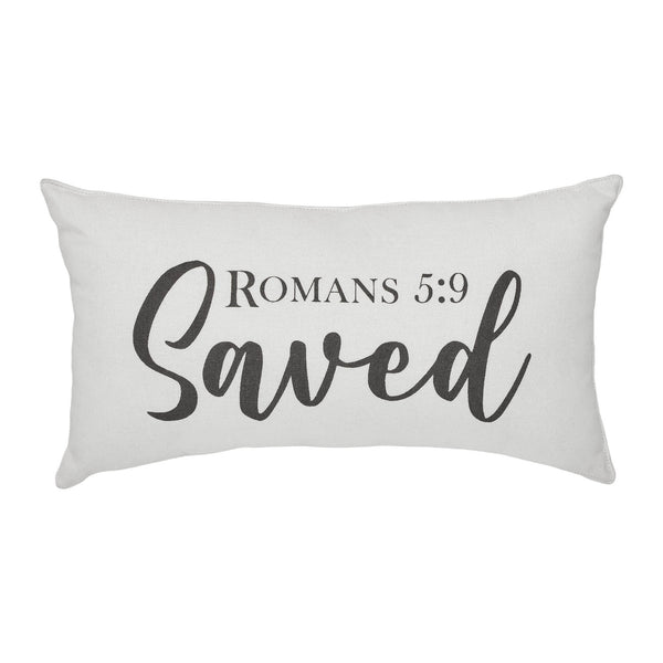 Risen Saved Forgiven Inspirational Pillows 7x13 (3PC Bundle)