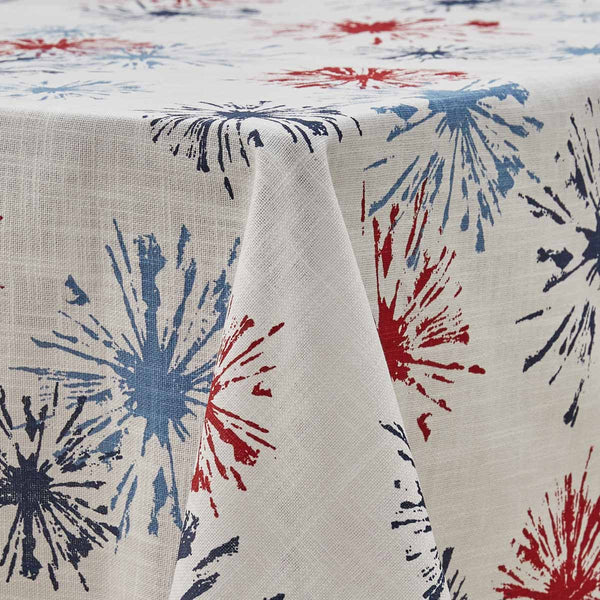 Fireworks Tablecloth 60" x 84"