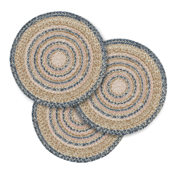 Kaila Jute Trivet 15 inch Diameter Set of 3