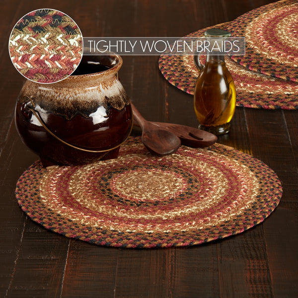 Ginger Spice Jute Trivet 15 Set of 3