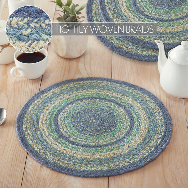 Jolie Jute Trivet 15 inch Diameter Set of 3