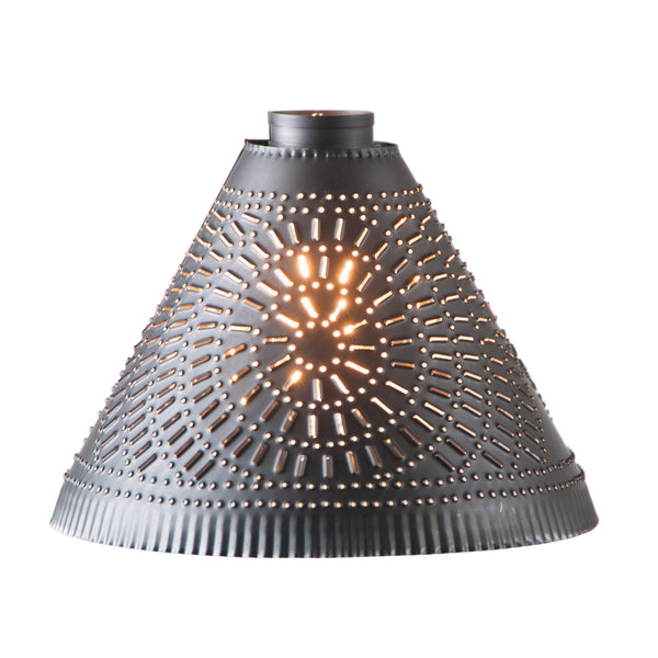 Wellington Hanging Light Shade in Kettle Black