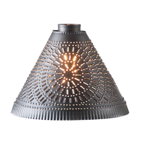 Wellington Hanging Light Shade in Kettle Black