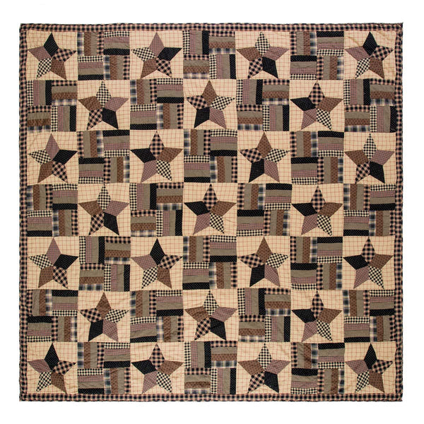 Bingham Star Over-sized Luxury King Quilt 120Wx105L