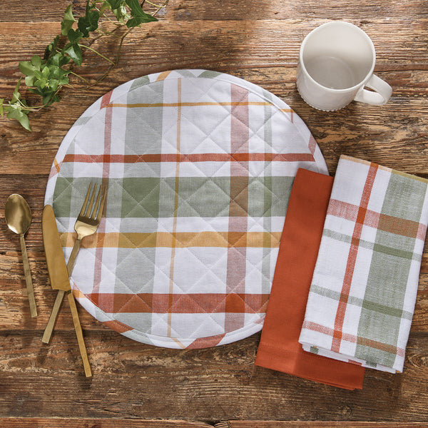 SHADES OF FALL QUILTED PLACEMAT (set of 4)