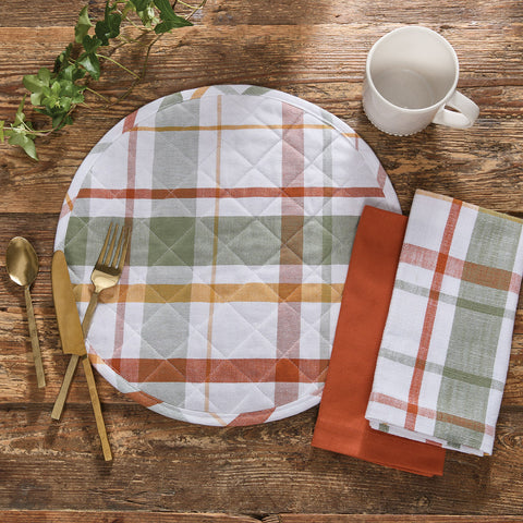 SHADES OF FALL QUILTED PLACEMAT (set of 4)