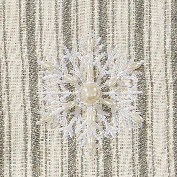 Snowfrost Embroidered Napkin (Set of 6)