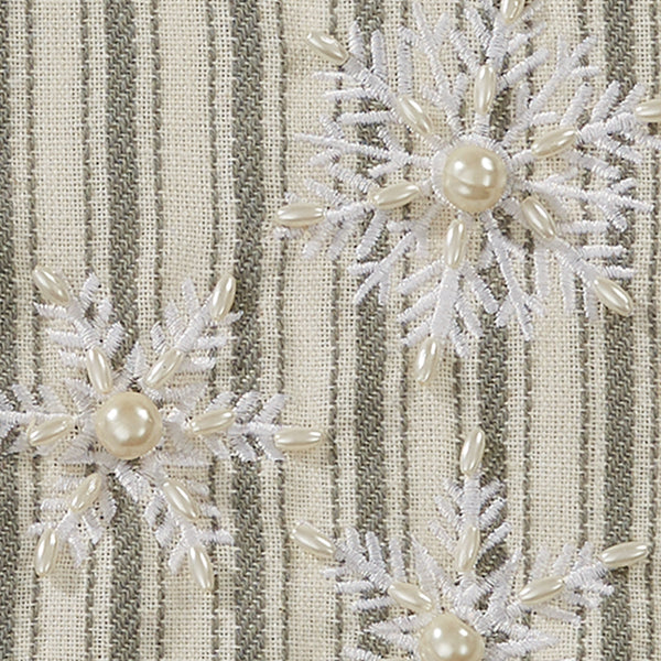 Snowfrost Embroidered Dishtowel (Set of 6)