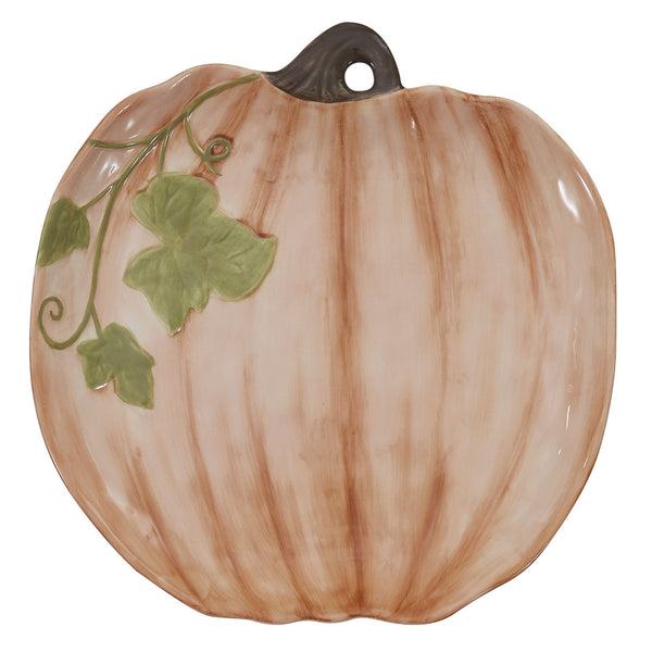 Watercolor Pumpkin Salad Plate (set of 2) Allysons Place