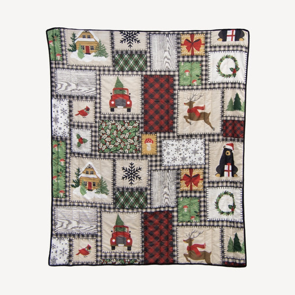 Winter Cottage Quilt Collection