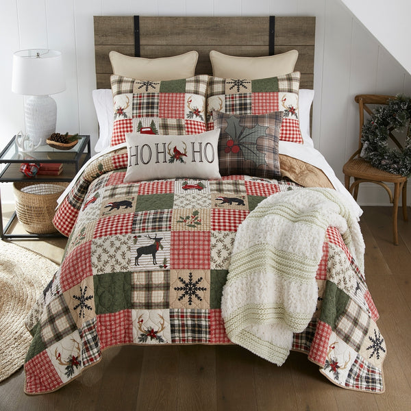 Your Lifestyle Holly Forest Cotton Quilt Collection