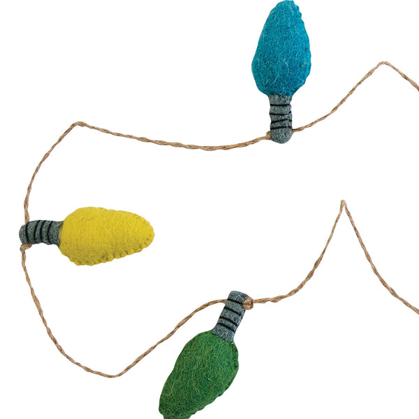 Holiday Lights Garland 4" x 60"