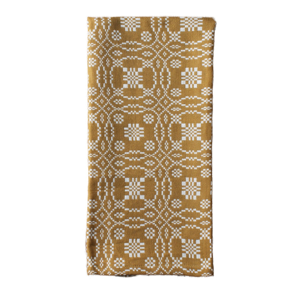 Lover's Knot  Mustard Towel (SET OF 2) - Backorder - ETA early Sept