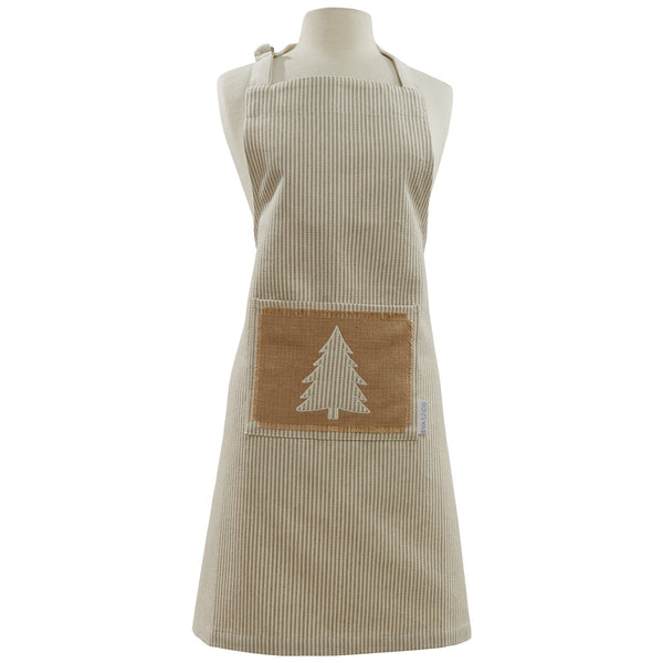 Modern Farmhouse Christmas Adult Apron