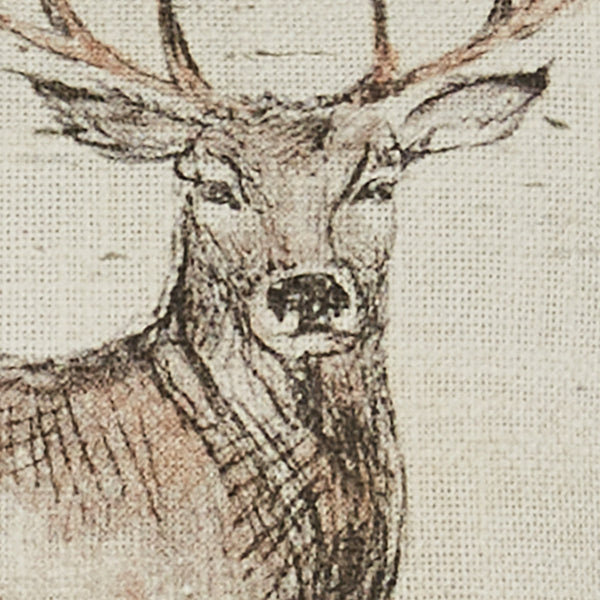 Wild and Beautiful Holiday Deer 10" Pillow