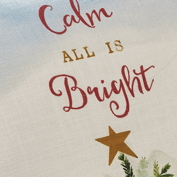 Rustic Christmas 16" Pillow Set Polyester Insert