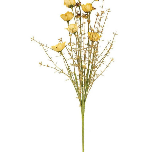 Blooming Mayflower Spray, Yellow