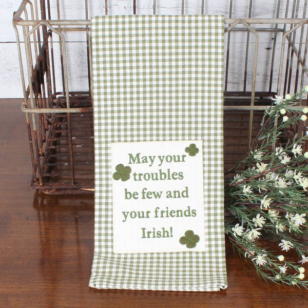 May Troubles be few Towel (set of 2)