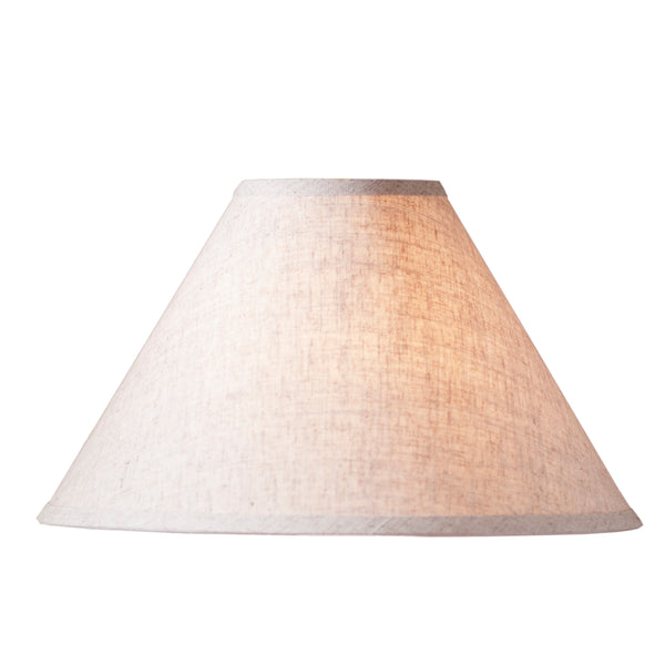 17-Inch Ivory Linen Flared Shade