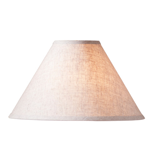 17-Inch Ivory Linen Flared Shade