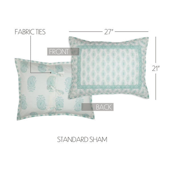 Avani Sea Glass Standard Sham 21x27