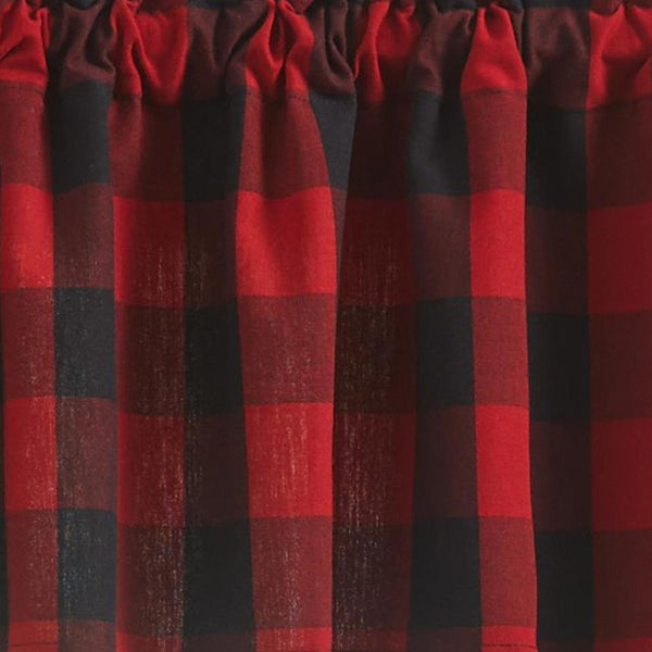 Buffalo Check Valance 72X14