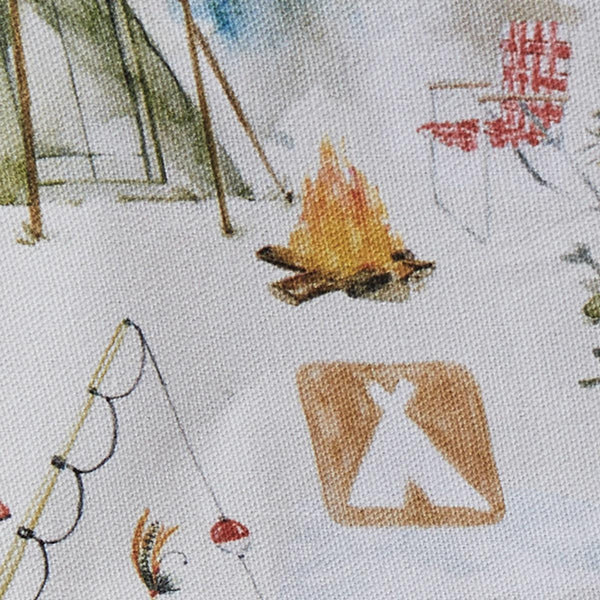 Camping Table Runner 13X36