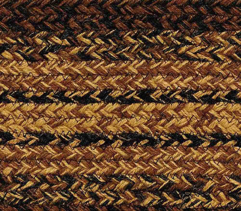 Cappuccino Braided  Trivet 8 in. set/4 - 100% JUTE - Clearance