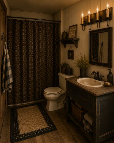 Lover's Knot Shower Curtain  -  EXCLUSIVE TO ALLYSON'S PLACE