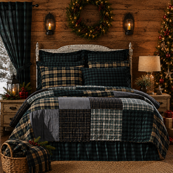 Pine Grove Queen Quilt 90Wx90L