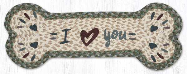 DBP-419 I Heart You Dog Bone 9"x24"