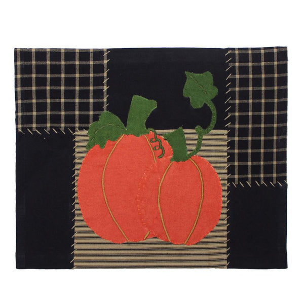 Pumpkin Patchwork Pennant – Farmhouse Fall Door & Wall Décor