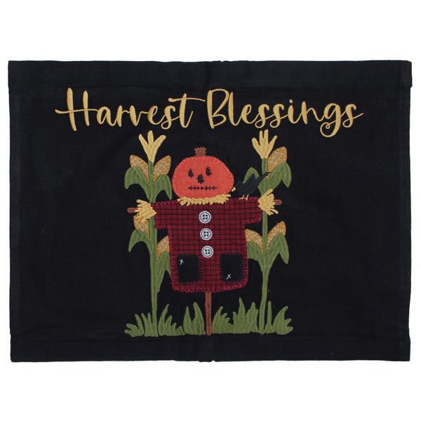 F Pumpkin Scarecrow Pennant