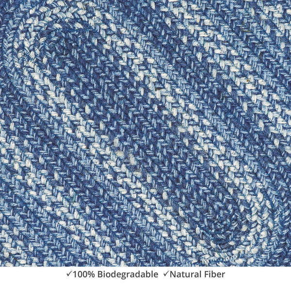 8x28 Denim Sky Oval Set of 13