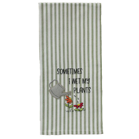 Sometimes Wet Plants Towel (set of 2)