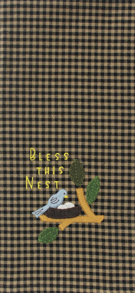 Bless this Nest Towel - set of 2