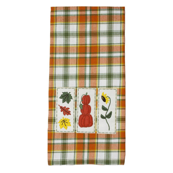 Fall Harvest Sampler Cotton Towels – Set of 2