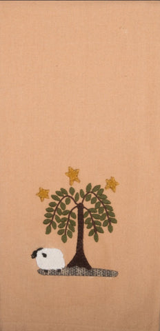Sheep Willow Towel. See website for free shipping offer. Primitive Country Farmhouse Home Decor. 