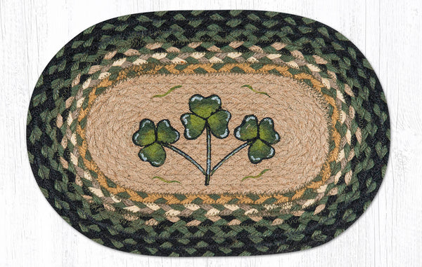 MSP-116 Shamrock Printed Oval Swatch 10"x15"