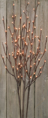 Willow Twigs Lighted Branch – 39" | Soft White Rustic Décor Lighting