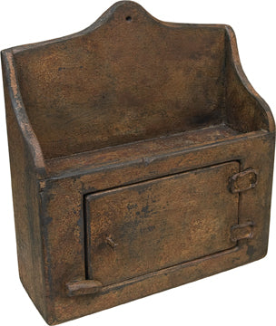 Aged Wood Thermostat Cabinet. See website for free shipping offer. Primitive Country Farmhouse Home Decor.