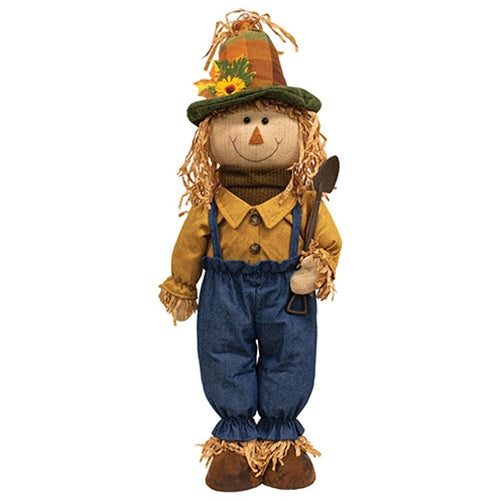 Standing Extendable Autumn Scarecrows – Set of 2