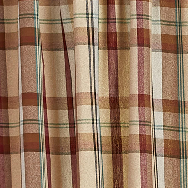 Gamekeeper Plaid Panel Pair 72X63