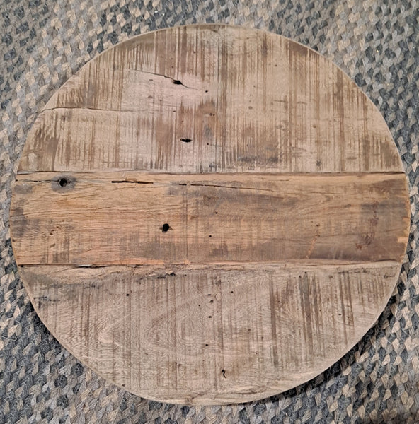 Reclaimed Wood Charger Plate
