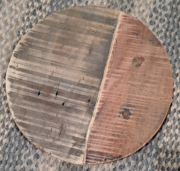 Reclaimed Wood Charger Plate