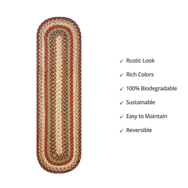 8x28 Gingerbread Oval Set of 2